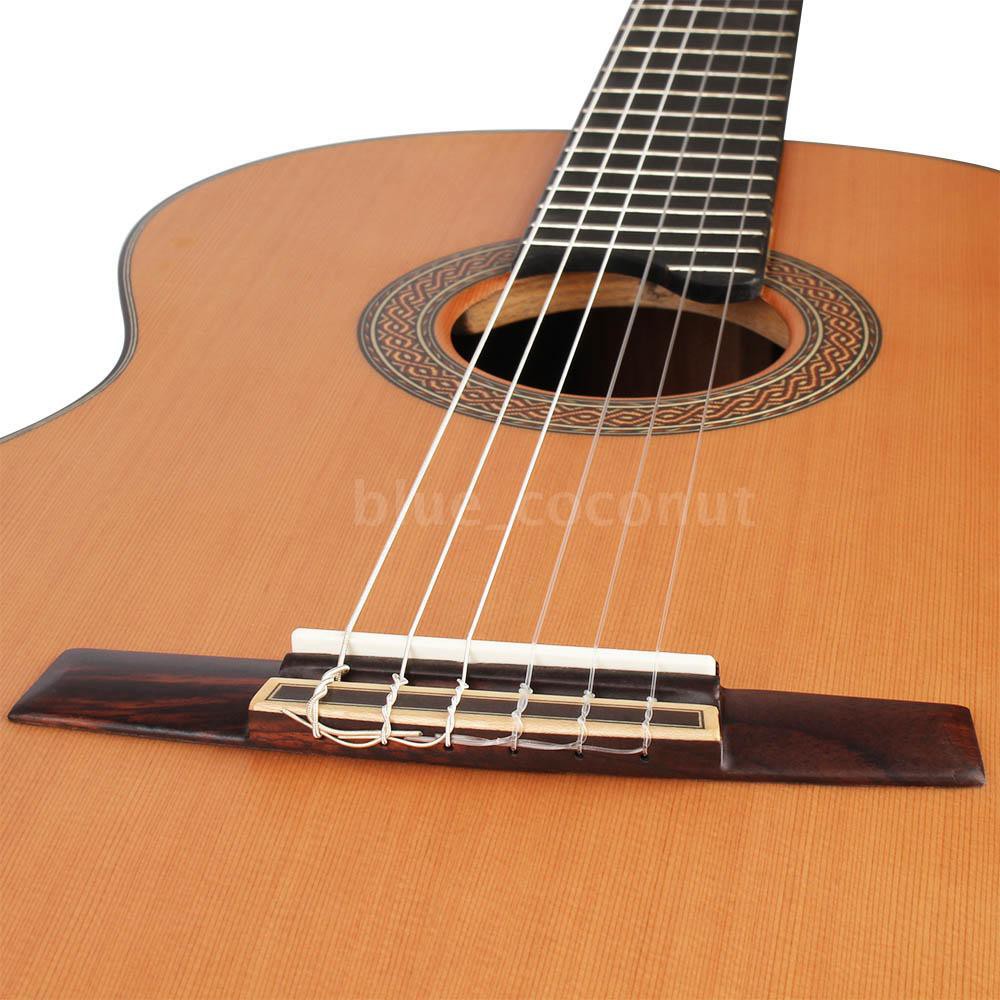 (In Stock) Acoustic Classical Guitar Strings Nylon Silver Plated Copper  Alloy Wound, 6pcs/set (.028-.043)