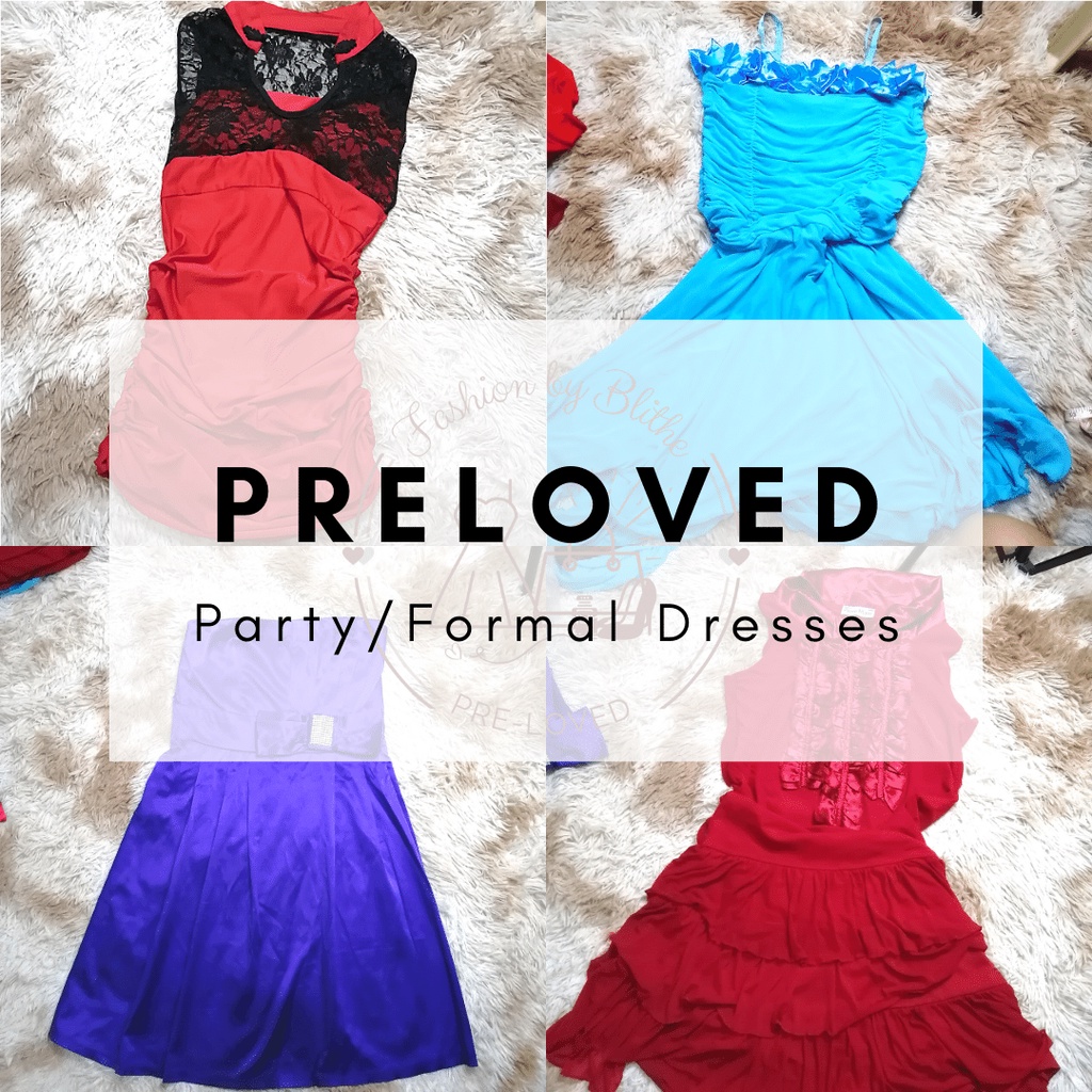 Preloved formal outlet dresses