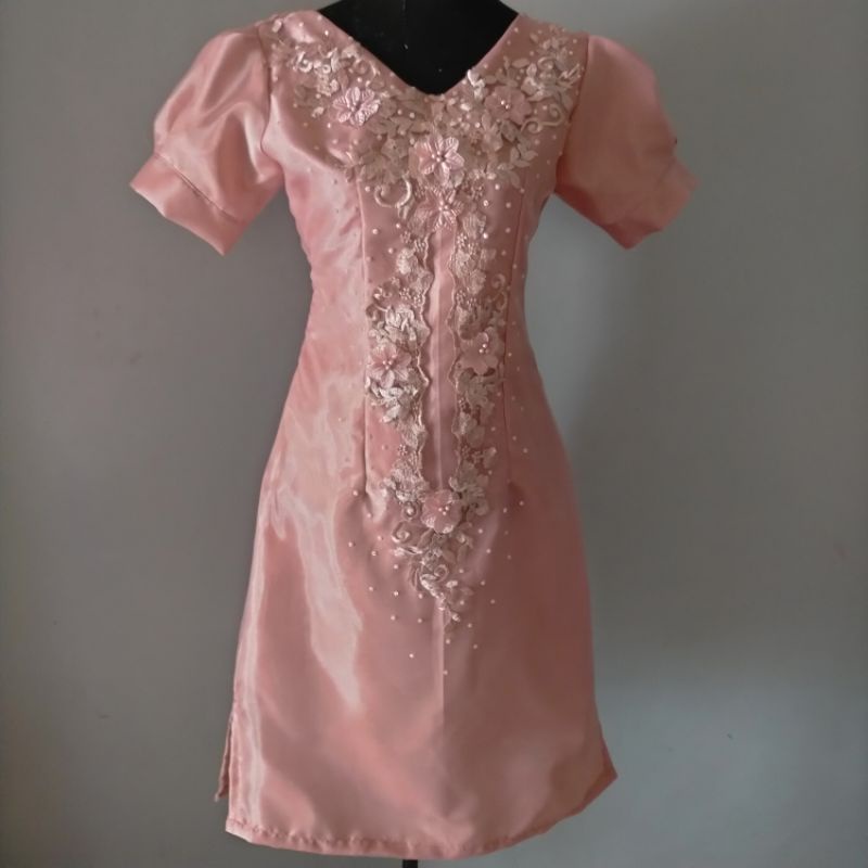 Filipiniana dress outlet shopee