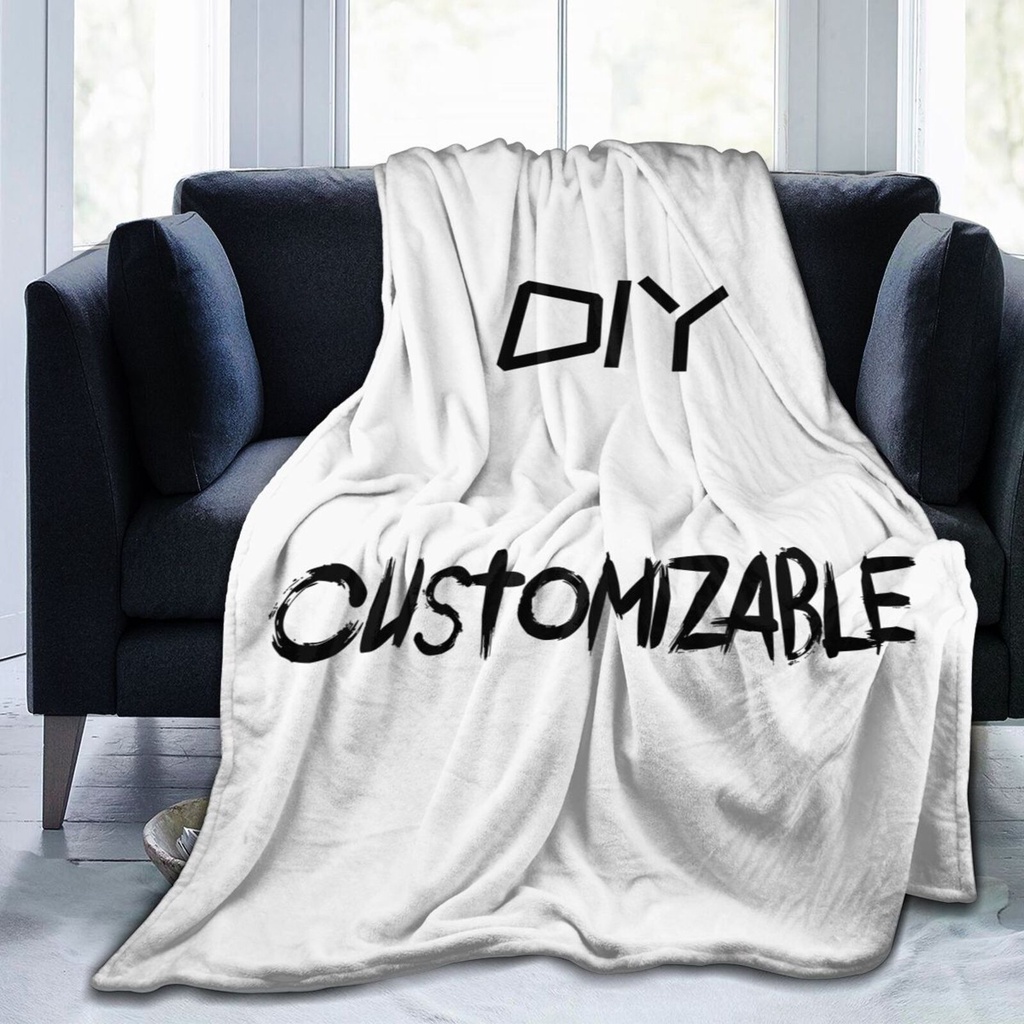 Customizable Custom Blanket With Any Pattern Flannel Blanket Shopee Philippines
