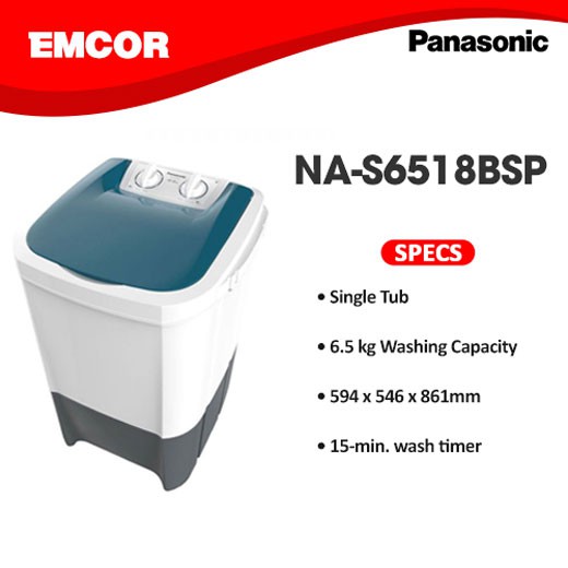 panasonic 6.5 kg