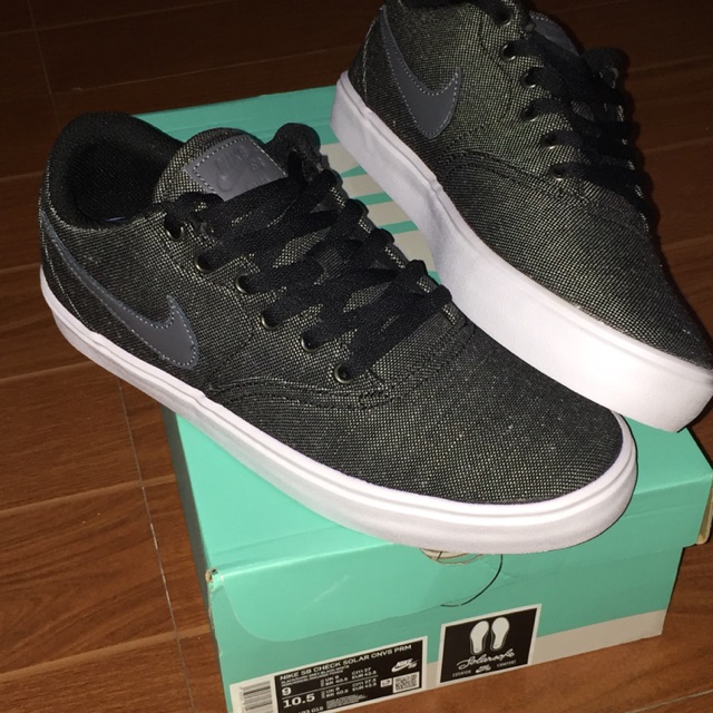 Men's sb check solarsoft shop canvas premium skateboarding shoes