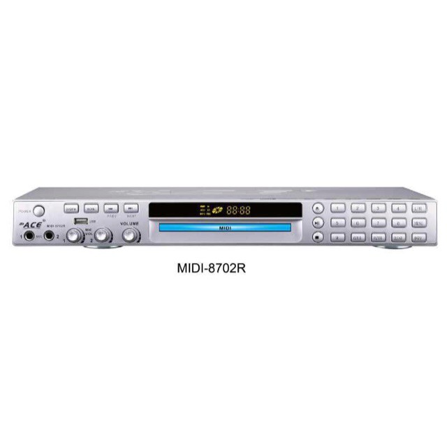 Ace MIDI-8702 karaoke DVD player