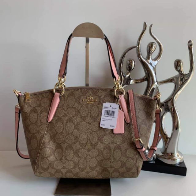 Coach f28989 small kelsey satchel in signature discount canvas