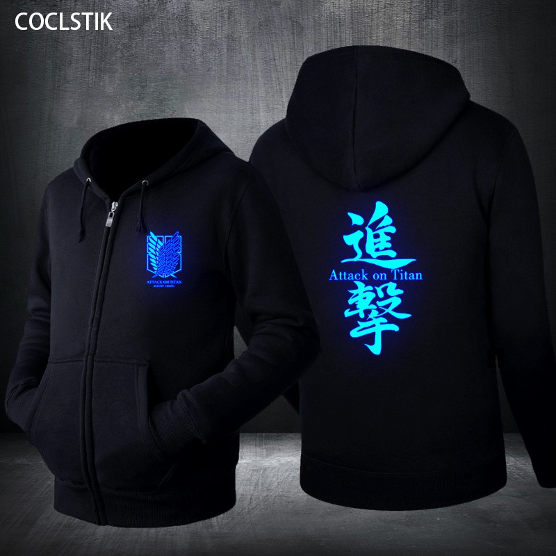 Attack on 2025 titan hoodie shopee