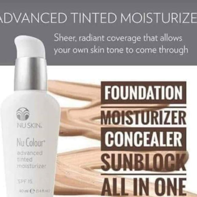 Nu skin clearance tinted moisturizer