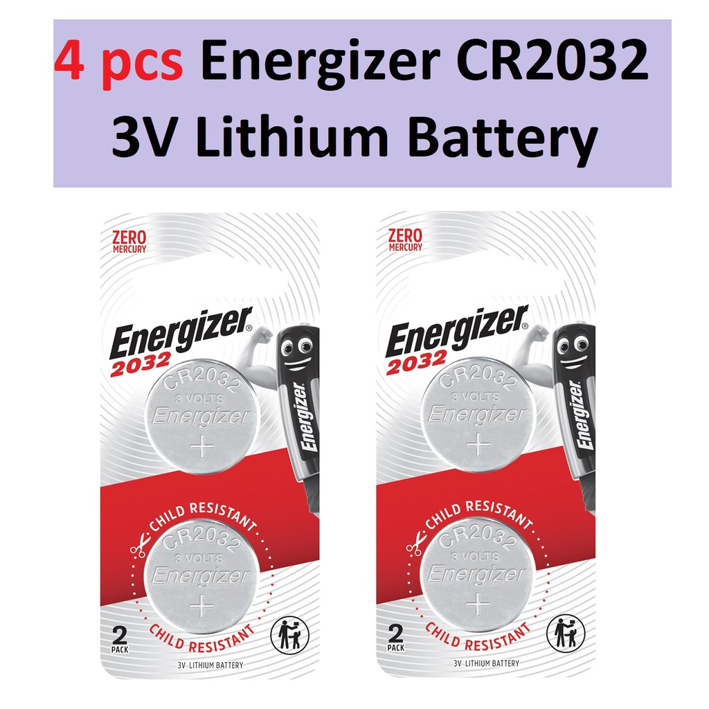 Energizer Button Batteries Cr2032 2 Pack