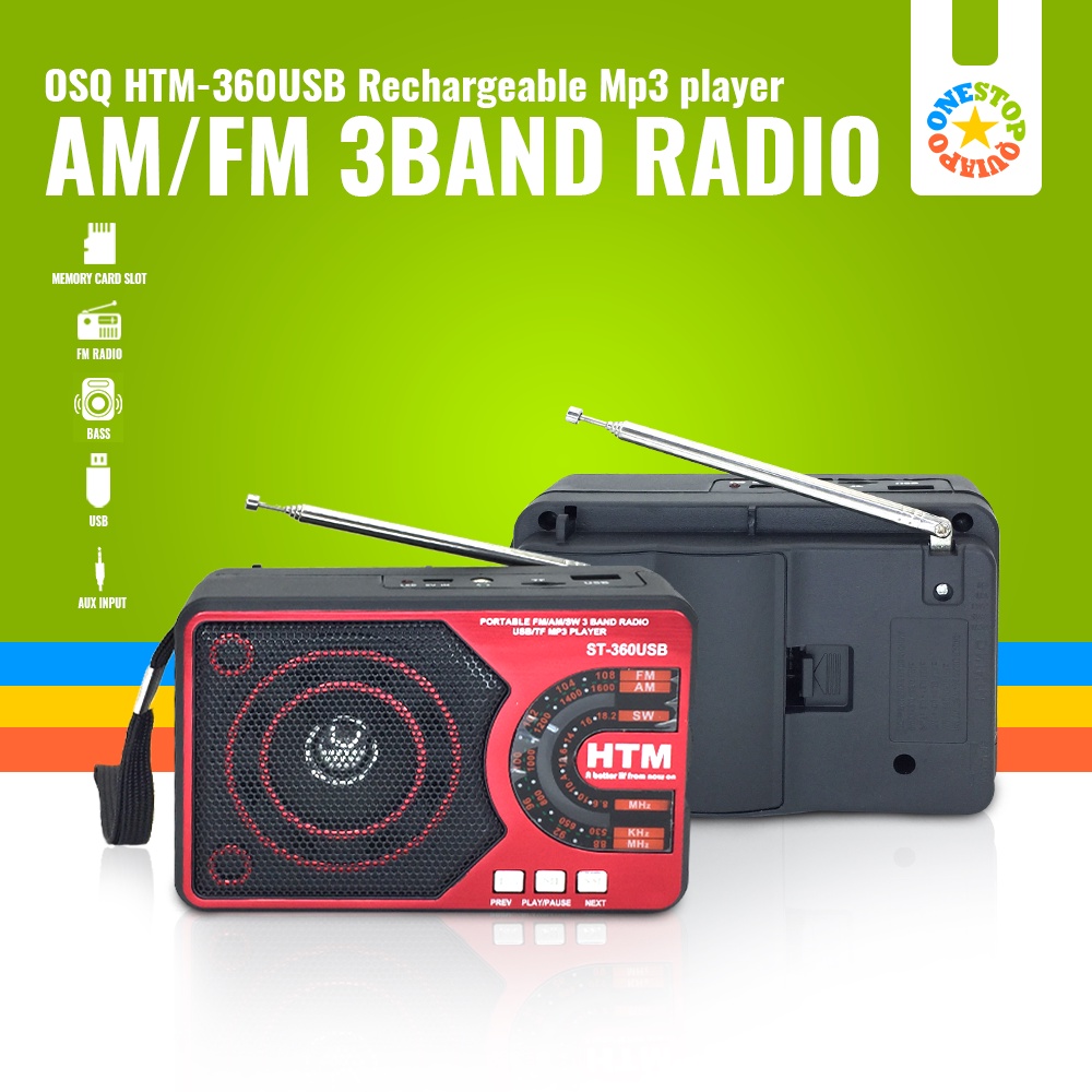 Comprar Sveon SON36 - Altavoz Bluetooth USB MP3 PLAYER & Radio FM