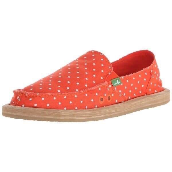 Women's Sanuk Hot Dotty Slip-On Pumps