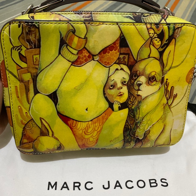 AUTHENTIC Marc Jacobs x Lauren Tsai Box Bag Limited Edition