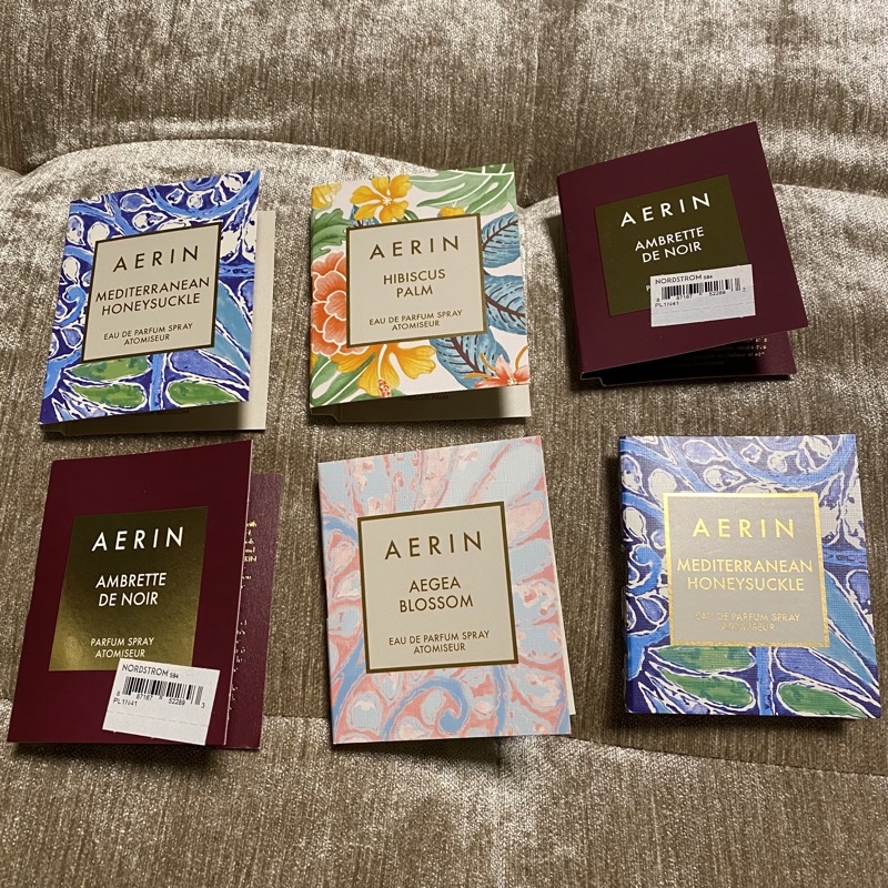 Assorted Aerin Vial Samples Shopee Philippines