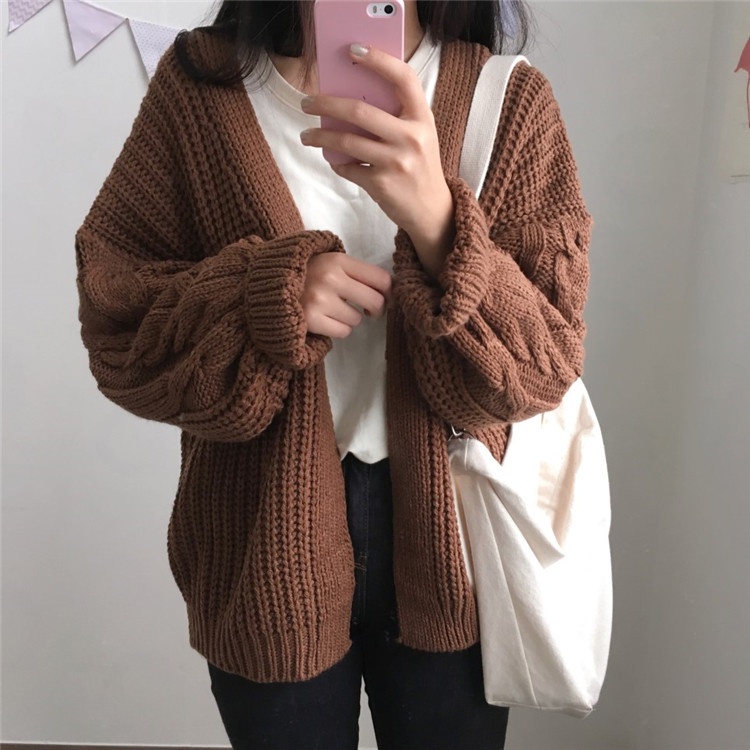 Cardigan loose clearance