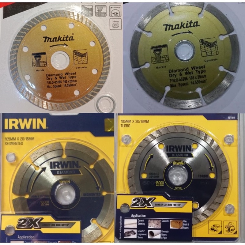 IRWIN Makita Diamond Cutting Wheel 4
