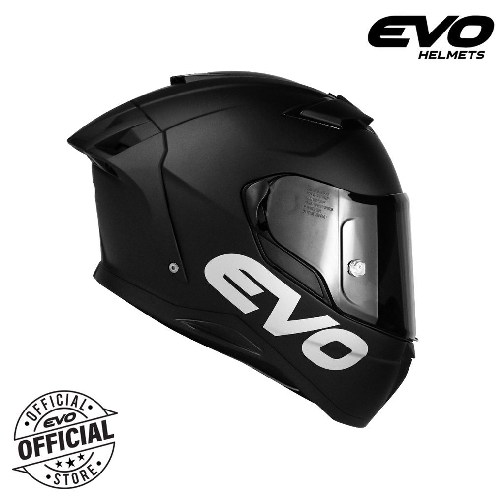 Evo half face helmet best sale matte black