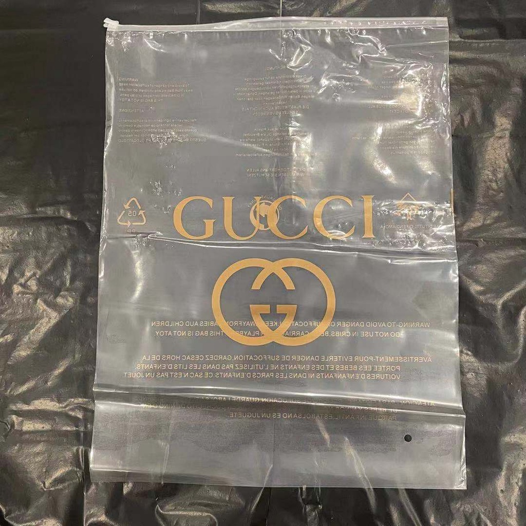 Gucci store bag plastic