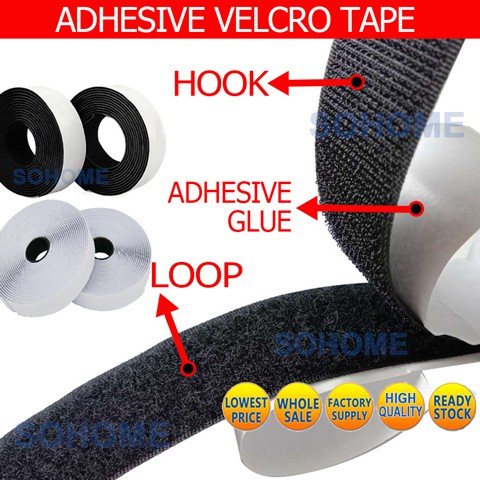 Industrial High Strength Self-Adhesive Hook and Loop Tape Super Sticky  Velcroes Tape - China Hook and Loop and Strong Hook and Loop price