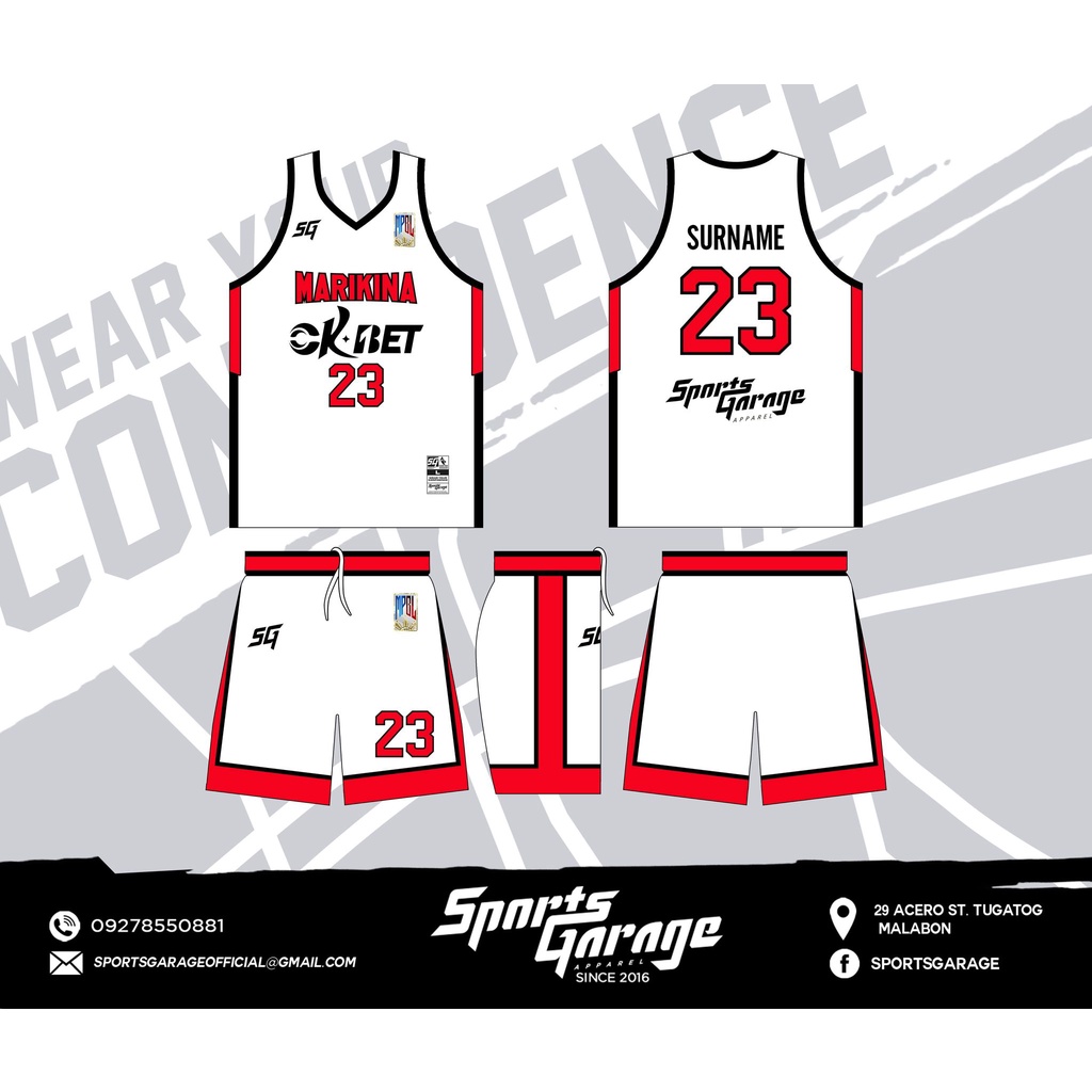 Basketball Jersey Design. - Team malabon. Jersey number.8