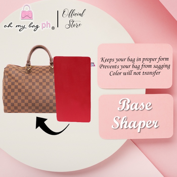 BASE SHAPER FOR LOUIS VUITTON SPEEDY 35 IN RED - Base Shaper