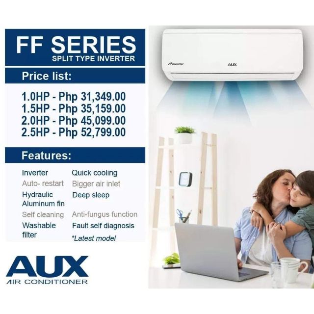 aux split type inverter