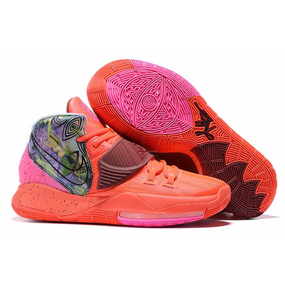 Orange kyrie store irving shoes