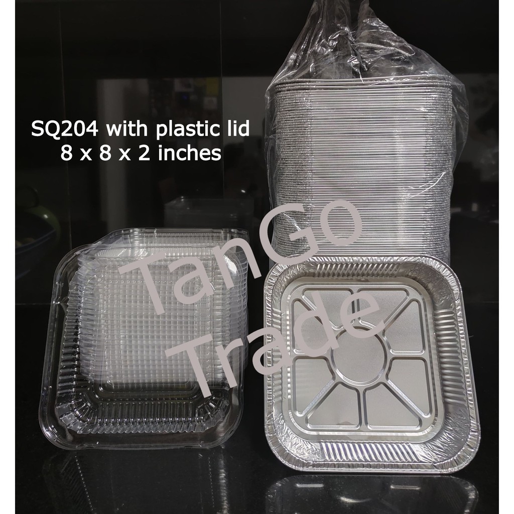 10pcs Aluminum Foil Food Containers With Lids