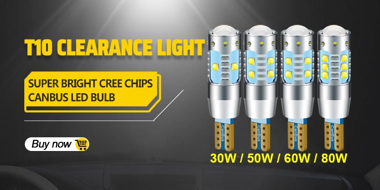 Ruiandsion Lot de 2 ampoules LED BAX9S Canbus H6W 12-24V super