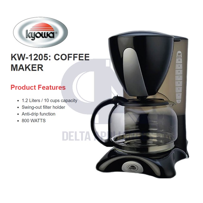 Coffee 2025 maker wattage