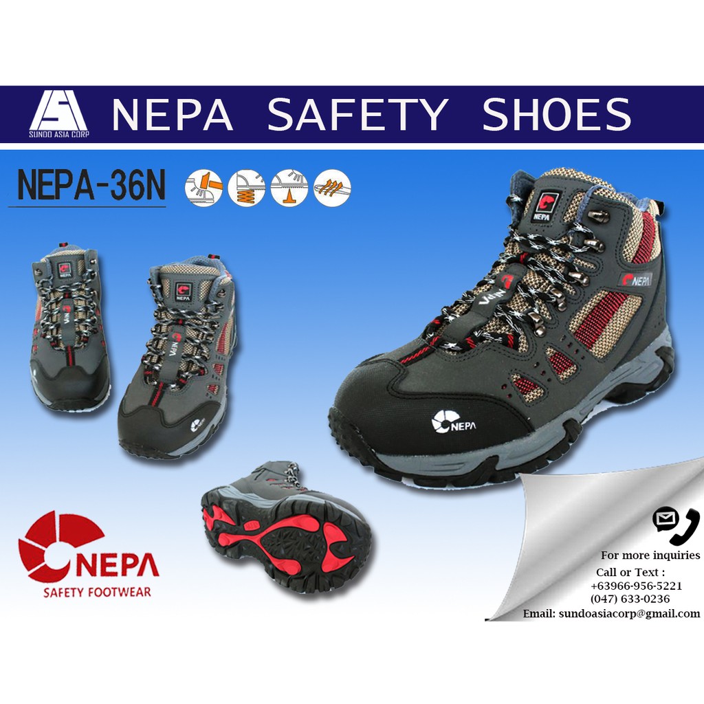 Nepa 2025 safety shoes