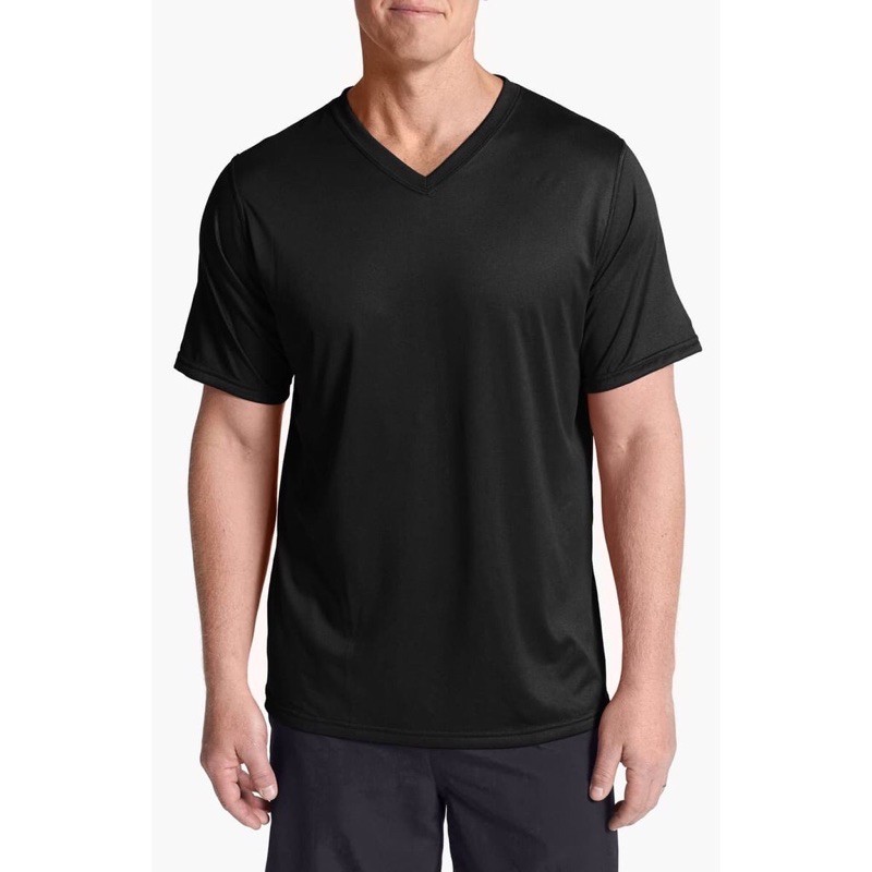 Black v neck sale