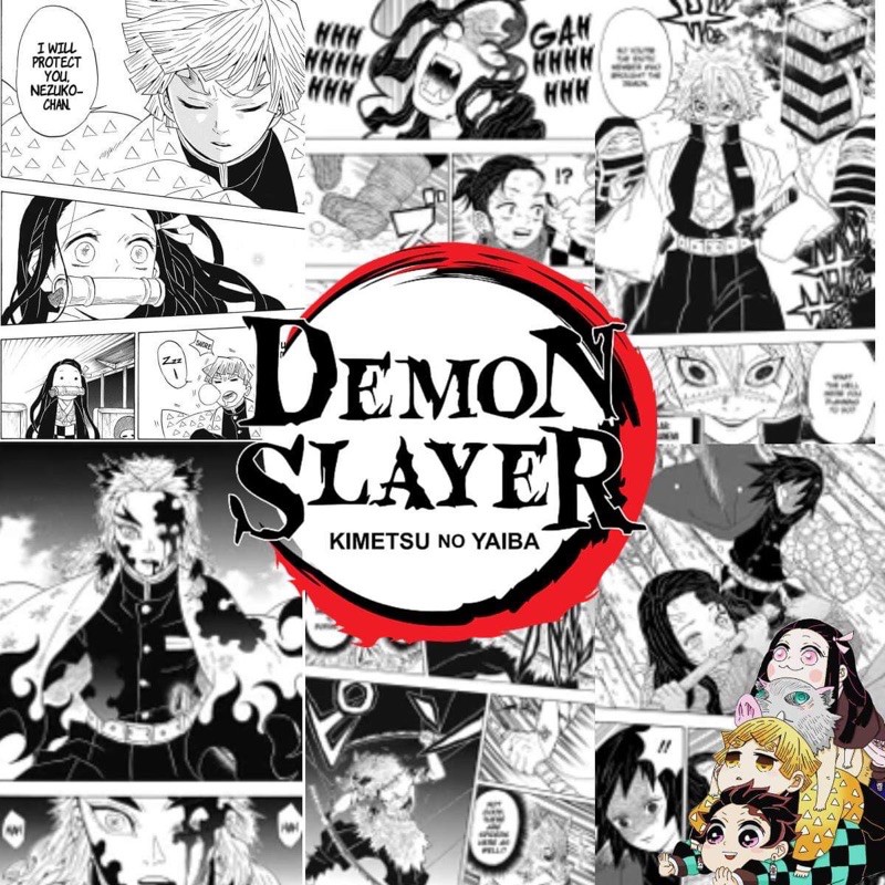 Demon Slayer Manga Wall (25 Pieces)