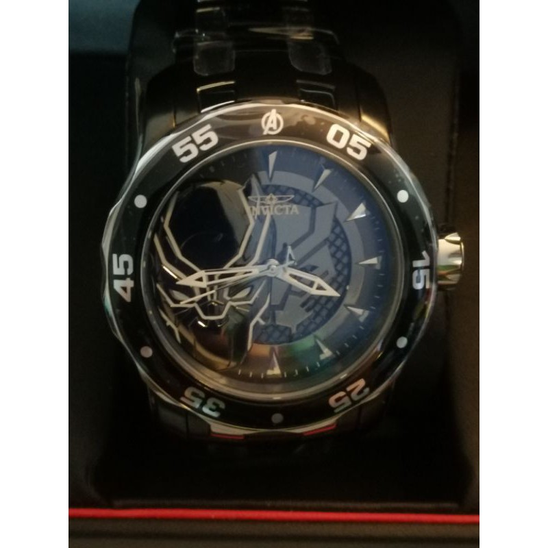 Black panther invicta watch limited edition gold hot sale