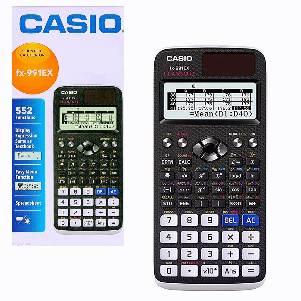 Casio best sale 991 ex