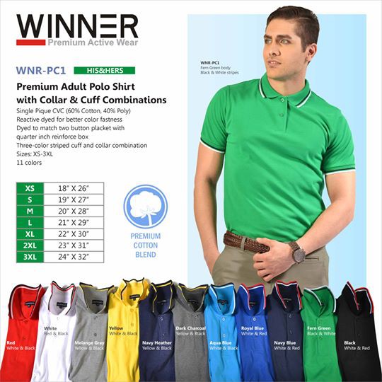 Winner store polo shirt