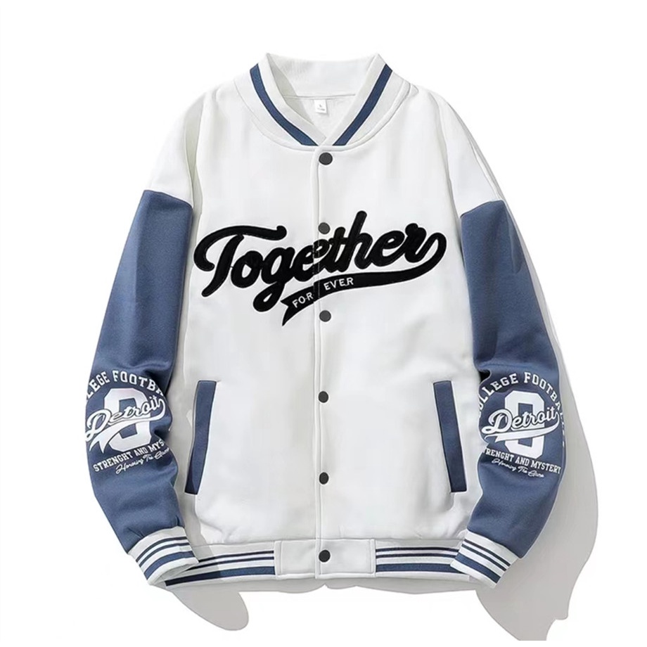 Cotton baseball clearance jacket