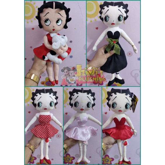 betty boop stuffed animal