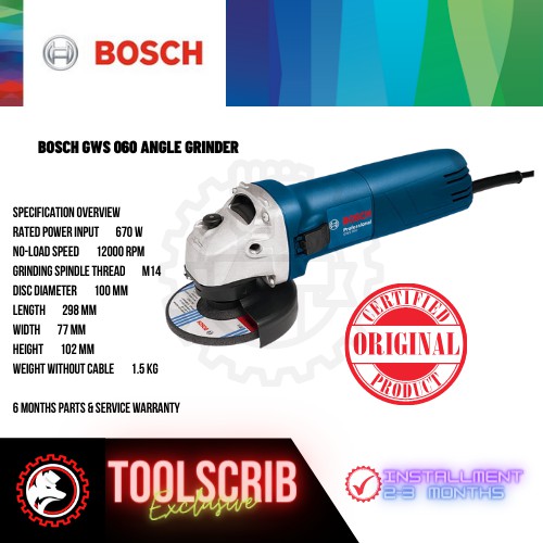 GWS 060 Angle Grinder