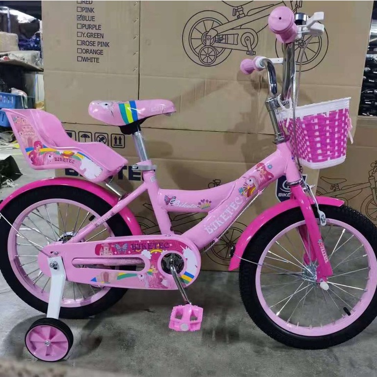 Unicorn bike with outlet training wheels