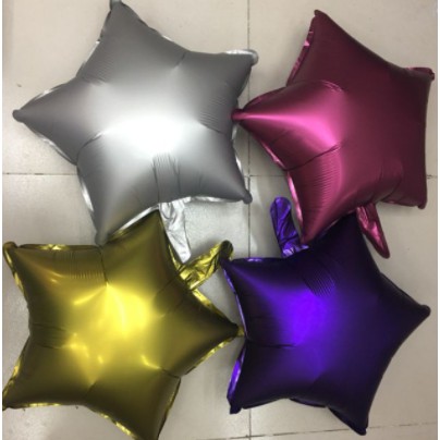 5PCS 10inch Four-pointed Star Foil Balloon Wedding Party