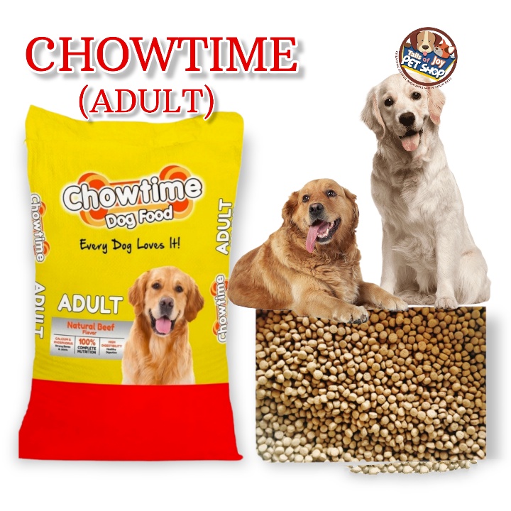 Chow time shop dog food