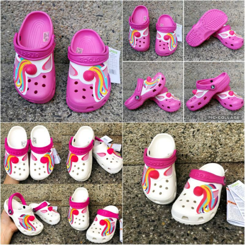 Unicorn crocs for online toddlers