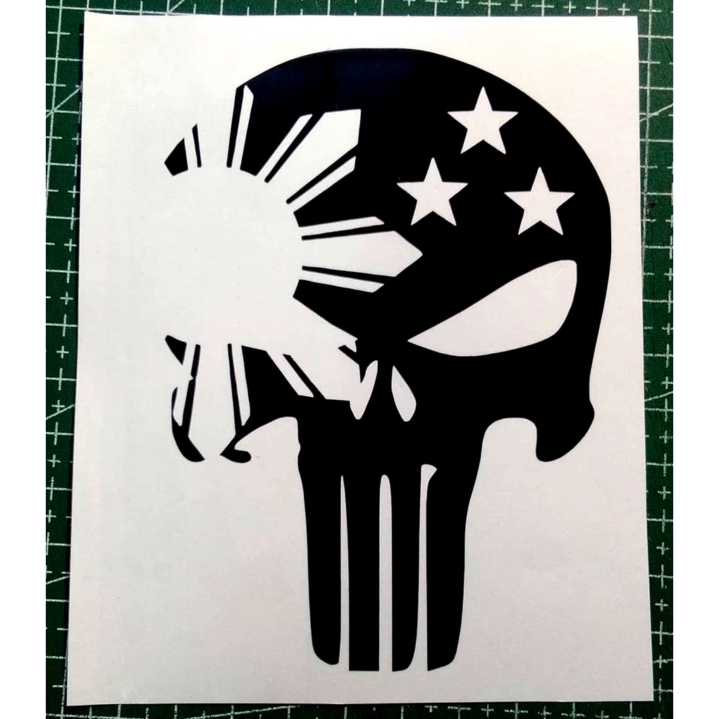 Punisher Vinyl Sticker for Motorcycle and Car