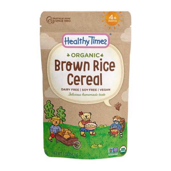 Only organic best sale rice cereal