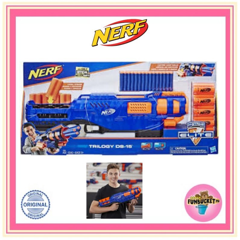 Nerf elite trilogy ds hot sale 15