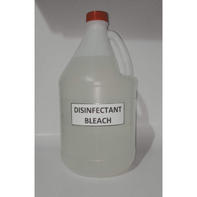 Bleach disinfectant store