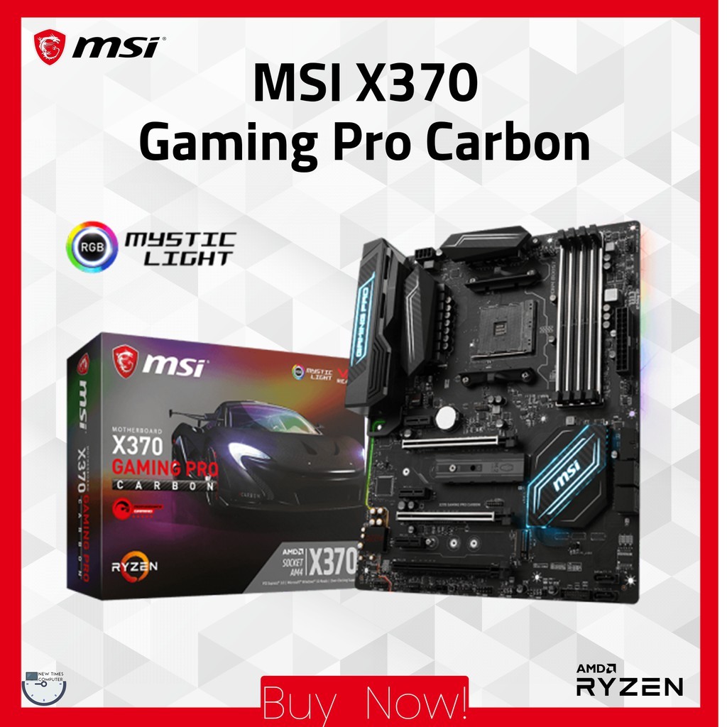 Msi motherboard x370 gaming pro carbon hot sale