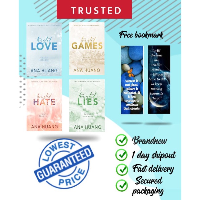 Twisted Lies Bookmark 