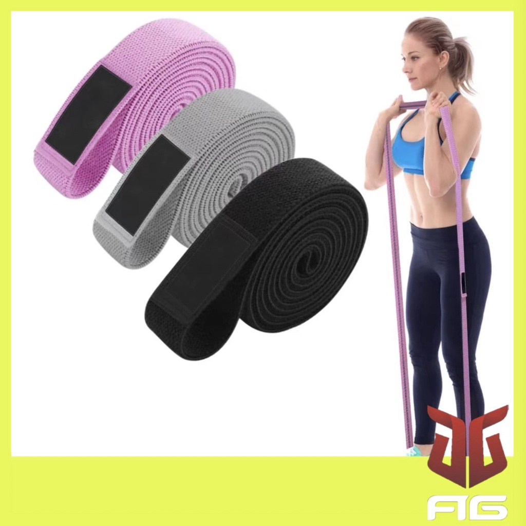 Resistance bands long hip resistance bands exercise band for unisex  training workout home yoga