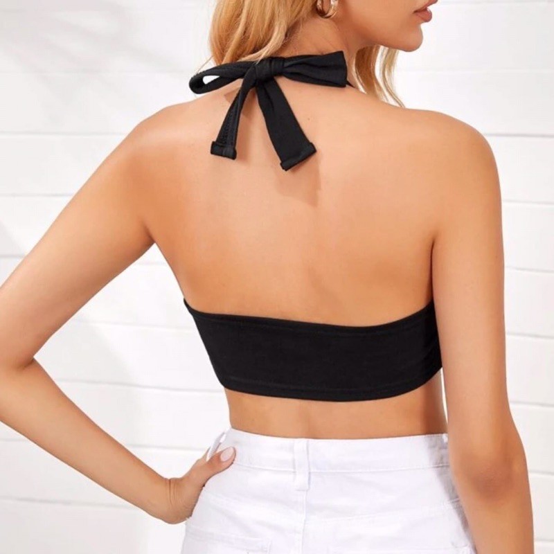 Tie-Back Halter Top