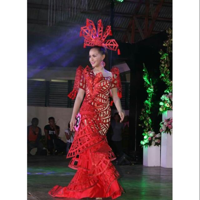 Modern filipiñana clearance costume