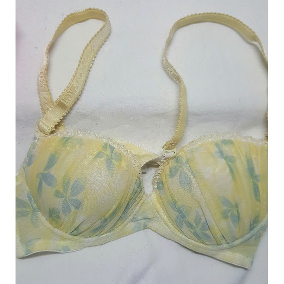 Overruns Yellow Bra Size: 34/75